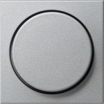 GIRA 065026 Abd. Knopf Dimmer/Potentiometer System 55 F Alu 