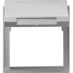 GIRA 065465 Adapterrahmen KD Gira TX_44 (WG UP) F Alu 