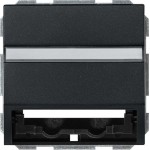 GIRA 0870005 Datenhaube Tragring + BSF System 55 Schwarz m 