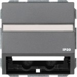 GIRA 087067 Datenhaube Tragring + BSF Gira TX_44 Anthrazit 