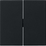 Gira 0915005 Wippe 2-fach für Tastschalter Schwarz matt 