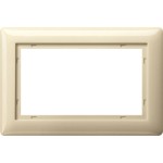 GIRA 100101 Abdeckrahmen 1,5f Gira Standard 55 Cremeweiß 