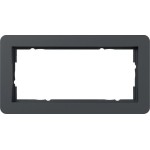 GIRA 1002152 Abdeckrahmen 2f o.M. Gira E1 Anthrazit 
