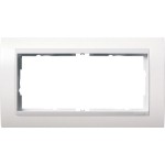 GIRA 1002327 Abdeckrahmen 2f o.M. Zwischenr. RW Gira Event Reinweiß m 
