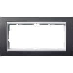 GIRA 1002328 Abdeckrahmen 2f o.M. Zwischenr. RW Gira Event Anthrazit 