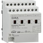 GIRA 100400 Schaltaktor 4f 16 A Hand KNX REG 