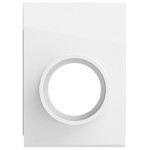 Gira 105903 Adapter für Rohrleitungseinführung M20 in Reinweiß glänzend passend für System 55 (Zubehör) 