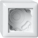 GIRA 106103 AP-Gehäuse 1f + Rahmen Gira Standard 55 Reinweiß 