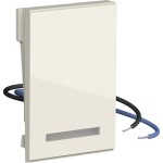 Gira 106701 Beleuchtungselement mit weiß leuchtenden LEDs für indirekte Orientierungsbeleuchtung ohne Blendung Cremeweiß 
