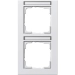 GIRA 110229 Abdeckrahmen 2f senkr. BSF Gira E2 Reinweiß 