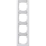 GIRA 111429 Abdeckrahmen 4f senkr. BSF Gira E2 Reinweiß 
