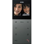 GIRA 1239600 Wohnungsstation Video AP Plus System 55 Edelstahl(lack.) 