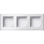 GIRA 136327 Profil 3f senkr. + waager. Profil 55 Alum.Reinweiß(lack.) 