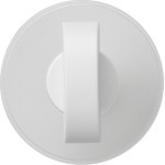Gira 146627 Knebel passend für Jalousieschalter, -taster und Zeitschalter in Reinweiß seidenmatt aus der Serie System 55 