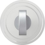 Gira 146665 Knebel passend für Jalousieschalter, -taster und Zeitschalter der Serie TX_44 in Aluminiumfarbe 