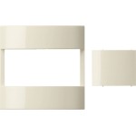 Gira 147001 Abdeckung mit Aufsteckblende passend für Bewegungsmelderaufsatz 1,10 m Standard in cremeweiß glänzend, Serie 