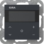 Gira 200628 Raumklimasensor HLK Standard mit integriertem Busankoppler Anthrazit 