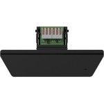 Gira 209205 Temperaturfühlermodul mit Feuchtigkeitsmessung für Gira G1 der 2. Generation Schwarz 