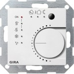 GIRA 210003 Stetigregler Tasterschnittst. 4f KNX System 55 Reinweiß 