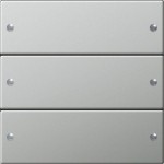 GIRA 2133601 Wippenset 3f System 55 Edelstahl 