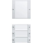 GIRA 213403 Wippenset 4f (1+3) BSF System 55 Klar/Reinweiß 