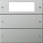 GIRA 2142601 Wippenset 2f Plus System 55 Edelstahl 