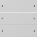 GIRA 2183015 Wippenset 3f System 55 Grau m(lack.) 