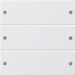 GIRA 218303 Wippenset 3f System 55 Reinweiß(lack.) 