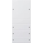 GIRA 218403 Wippenset 4f (1+3) System 55 Reinweiß(lack.) 