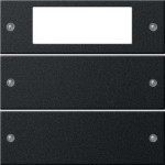 GIRA 2192005 Wippenset 2f Plus System 55 Schwarz m(lack.) 