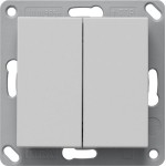 GIRA 2422015 EnOcean Funk Wandsender 2f System 55 Grau m 