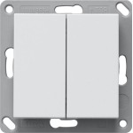 GIRA 246227 BT Wandsender 2f System 55 Reinweiß m 