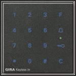 GIRA 260567 Gira Keyless In Codetastatur Gira TX_44 (WG UP) Anthrazit 