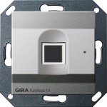 GIRA 261726 Gira Keyless In Fingerprint-Leseeinheit System 55 F Alu 