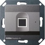 GIRA 261728 Gira Keyless In Fingerprint-Leseeinheit System 55 Anthrazit 