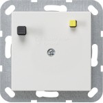 Gira 266427 FI-Schutzschalter mit 30 mA Fehlerstromauslösung, spannungsunabhängig, für Brüstungskanäle, vor Steckdosen 