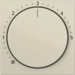 GIRA 270601 Abd. RTR System 55 Cremeweiß 