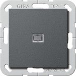 GIRA 283428 Wipp-Kontroll BS 20 AX Aus 2-p System 55 Anthrazit 