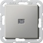 GIRA 2834600 Wipp-Kontroll BS 20 AX Aus 2-p System 55 Edelstahl 