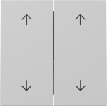 GIRA 3297015 Wippe 2f Pfeile System 55 Grau m 