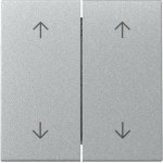 GIRA 329726 Wippe 2f Pfeile System 55 F Alu 