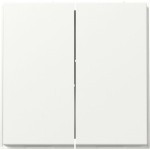 GIRA 349566 Wippe 2f gerade Gira TX_44 Reinweiß 