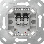 Gira 358600 Zugschalter 10 AX 250 V~ mit schwimmender Schaltwippe für präzise Positionierung 
