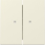 GIRA 363101 Wippe 2f Kontrollf. System 55 Cremeweiß 