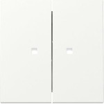 GIRA 363127 Wippe 2f Kontrollf. System 55 Reinweiß m 