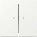 GIRA 363170 Wippe 2f Kontrollf. Flächenschalter Reinweiß 