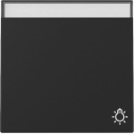 GIRA 3673005 Wippe Symb. Klingel + BSF System 55 Schwarz m 