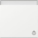 GIRA 367303 Wippe Symb. Klingel + BSF System 55 Reinweiß 