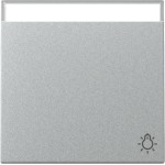 GIRA 367326 Wippe Symb. Klingel + BSF System 55 F Alu 