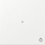 GIRA 367470 Wippe Kontrollf. + Symb. Licht Flächenschalter Reinweiß 